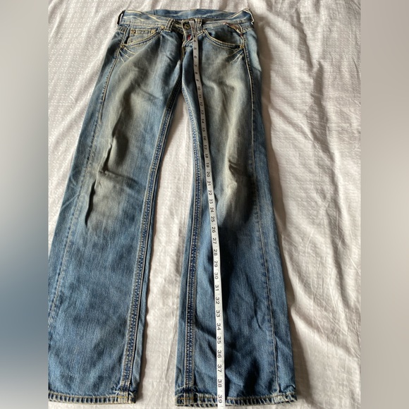 Replay Distressed Antique Wash Jeans Vintage - Picture 11 of 16